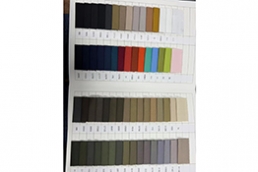 Cotton color card